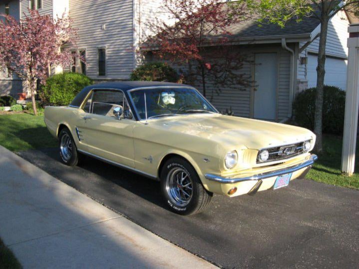 1966 Mustang Tire Size Chart