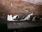 Brown Automotive exterior Font Vehicle door Rectangle